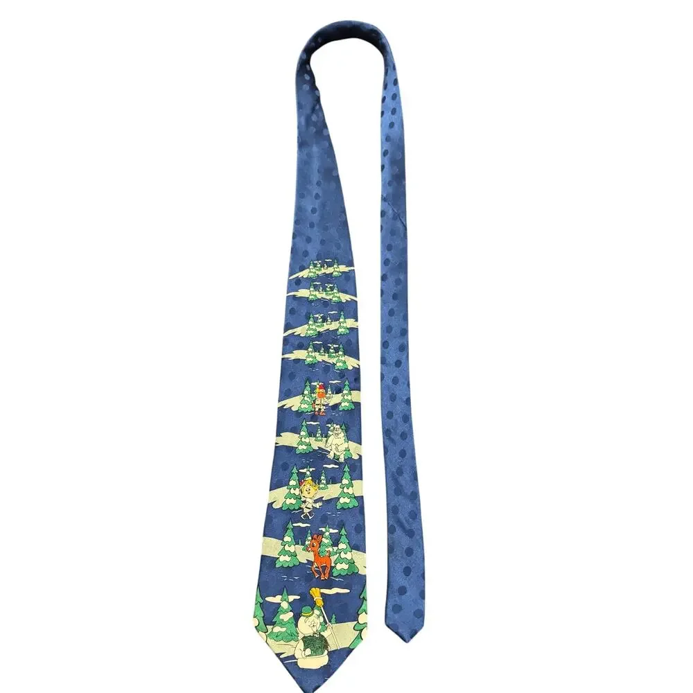 Rudolph The Red Nosed Reindeer Sam the Snowman Hermy Yukon Cornelius Necktie